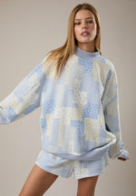 Patch Work Sweatshirt