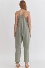 Olive Casual Jumpsuit