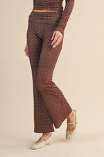 Dot Flare Pants