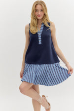 Striped Swing Dress