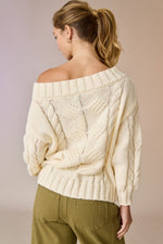Ella One Shoulder Sweater