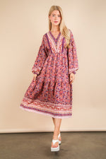 Bohemian Midi Dress