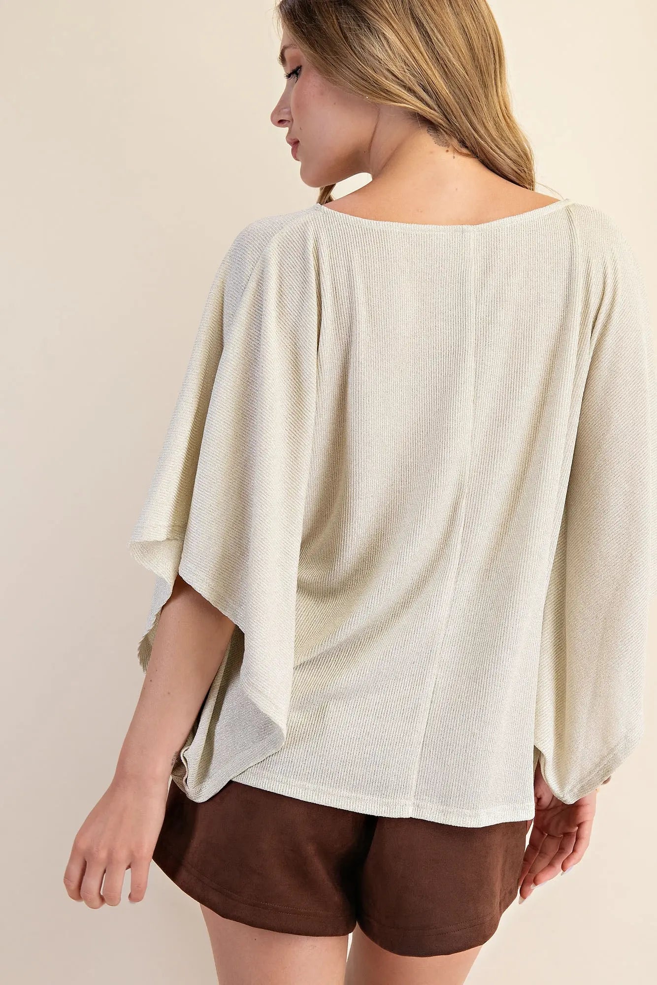 Shimmer Knit Top