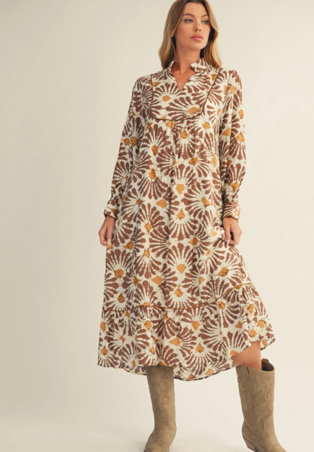 Boho Midi Dress