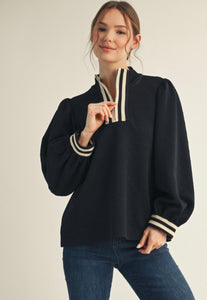 Peyton Textured Top