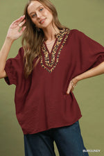 Leo Trim Blouse