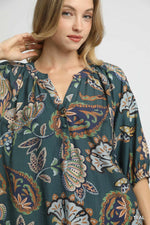 Boho Paisley Blouse