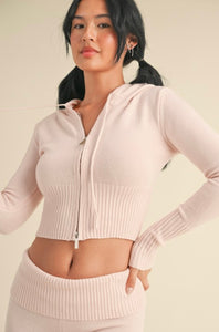 Blush Sweater Hoodie