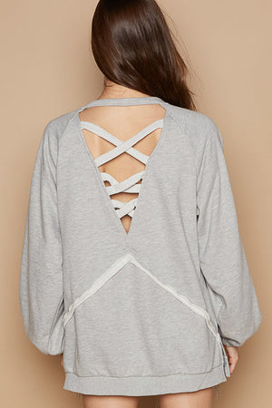 Criss Cross Sweatshirt