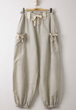 Bow Textured Pants