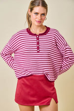 Perfect Henley Sweater