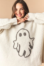 Gingham Ghost Sweater