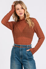 Mock Neck Top