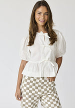 Hailey Bow Tie Blouse