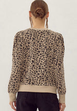 Pullover Leopard Sweatshirt