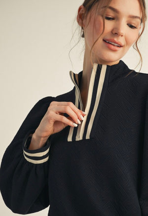 Peyton Textured Top