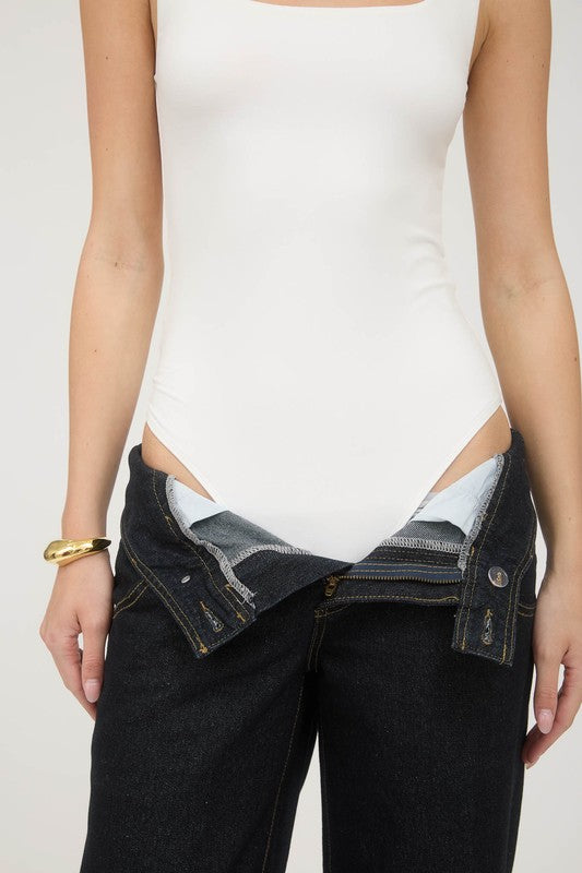 Square Neck Bodysuit