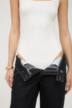 Square Neck Bodysuit