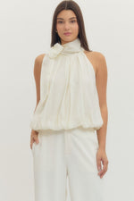 Tie Scarf Halter Top