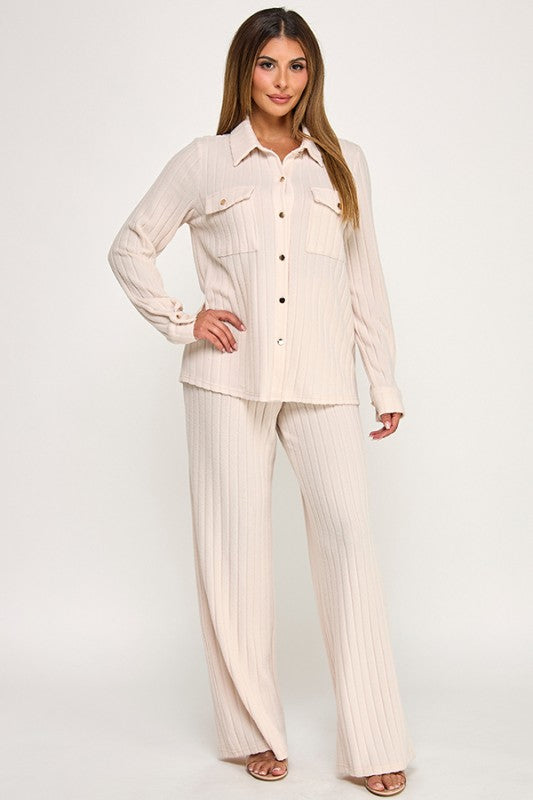 Striped Comfy Set