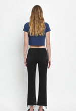 Grandeur Crop Flare Jean