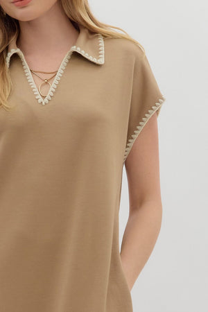 Blanket Stitch Midi