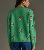 Green Santa Sweater