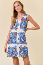 Scarf Print Dress