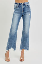 Sarah Distressed Crop Jean