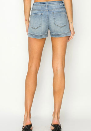 Light Patch Pocket Shorts by Risen