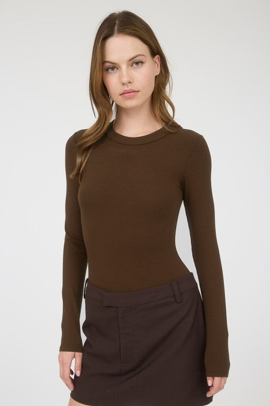 Mini-Rib Bodysuit
