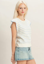Kali Ruffle Sweater