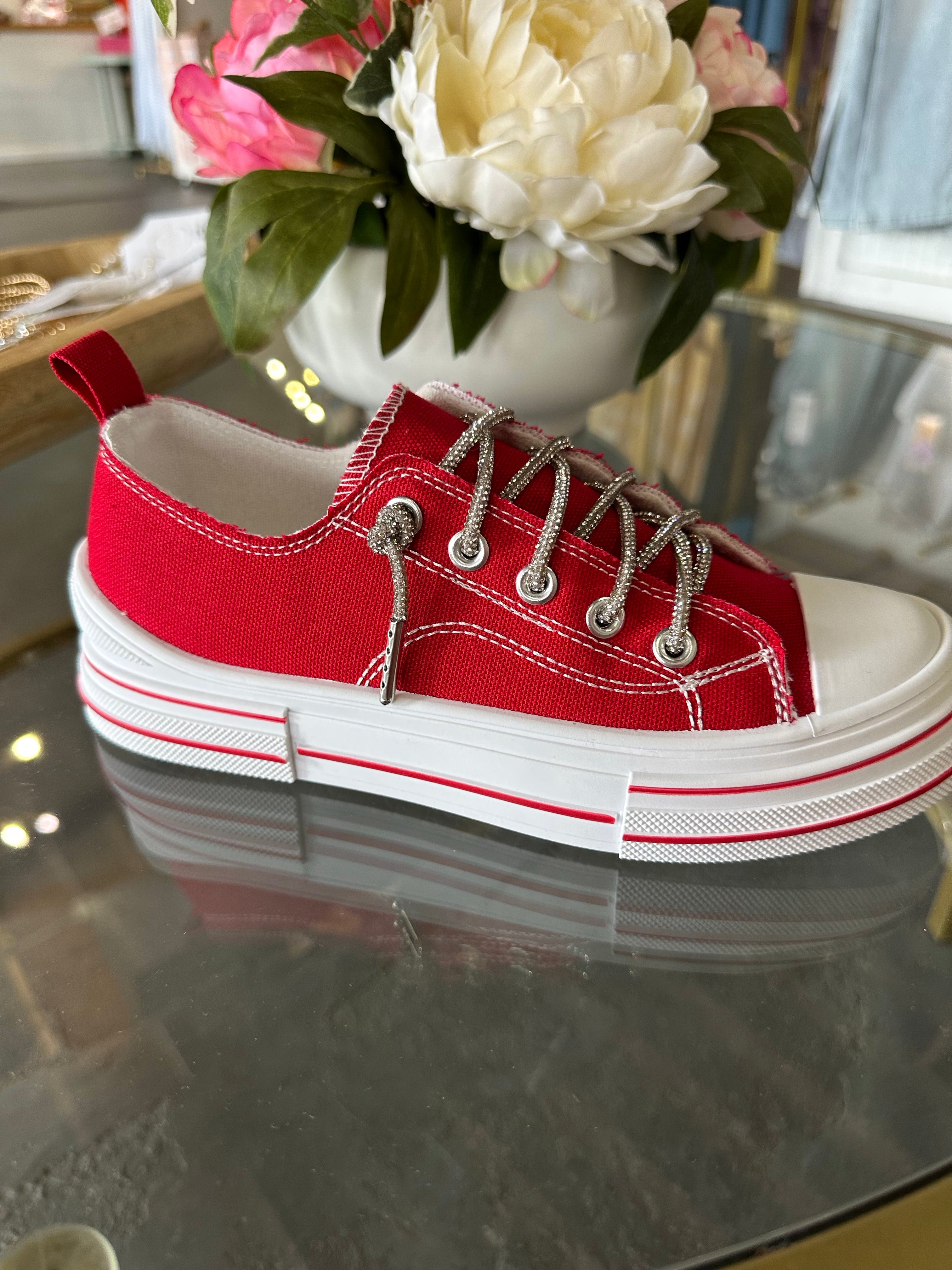 Very G Aman Sneaker - Red