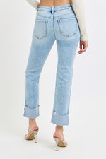 Risen Cuffed Jeans