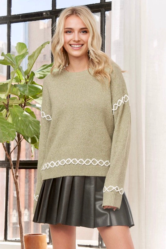 Diamond Point Sweater