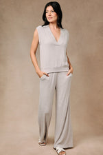Boucle Knit Vest Top