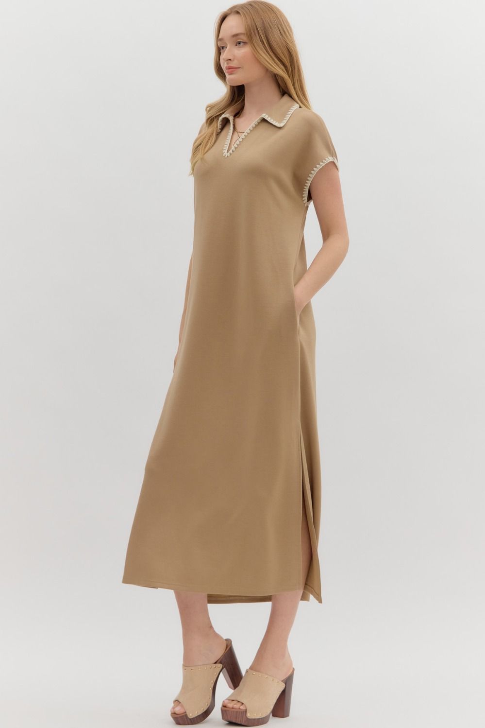 Blanket Stitch Midi