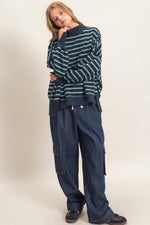 Split Hem Sweatshirt