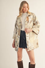 Jacquard Kimono Jacket