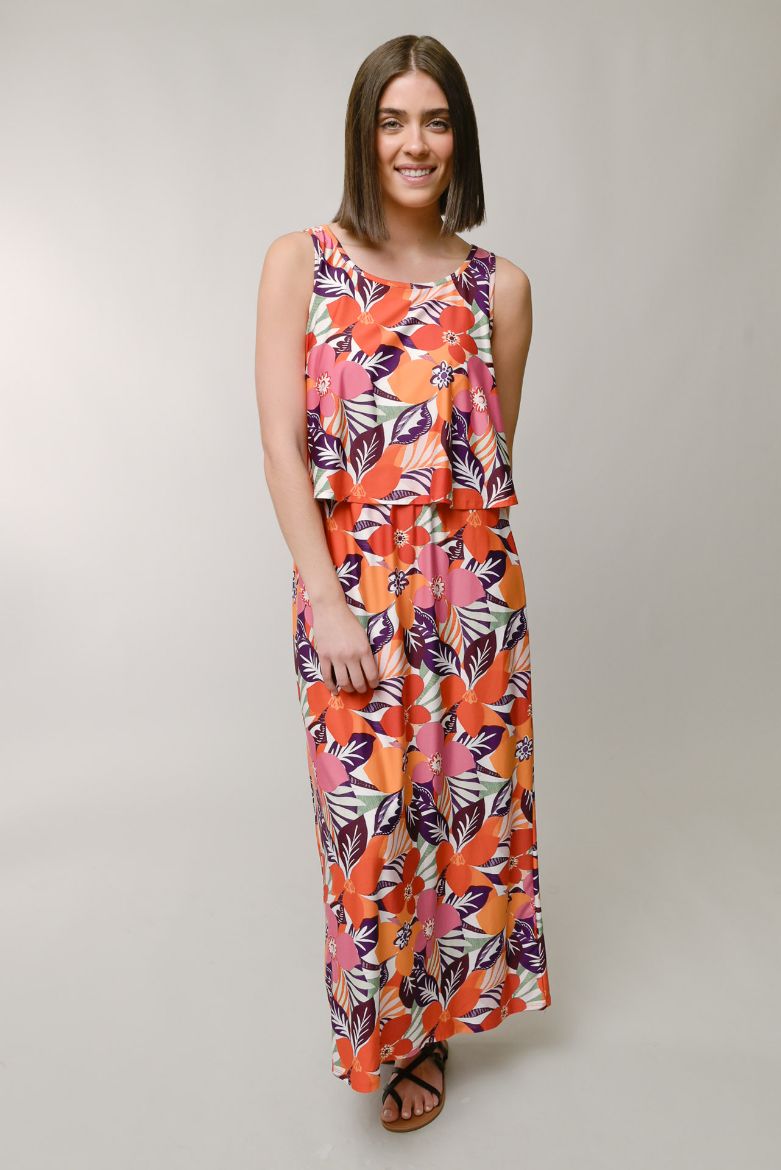 Travel Knit Popover Maxi