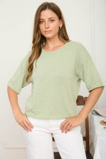 Raw Edge Sweater