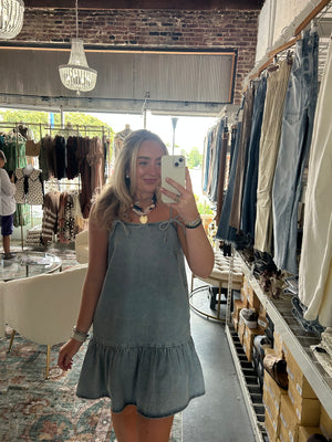 Alexa Denim Dress