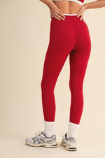 Contrast Binding Leggings