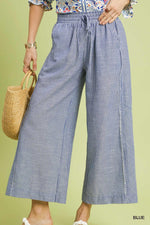 Linen Striped Pants