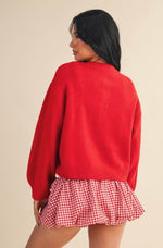 Red Cardigan