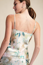 Watercolor Satin Cami