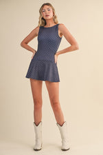 Polka-Dot Athletic Dress