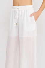 Textured Pleat Pants