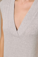 Boucle Knit Vest Top