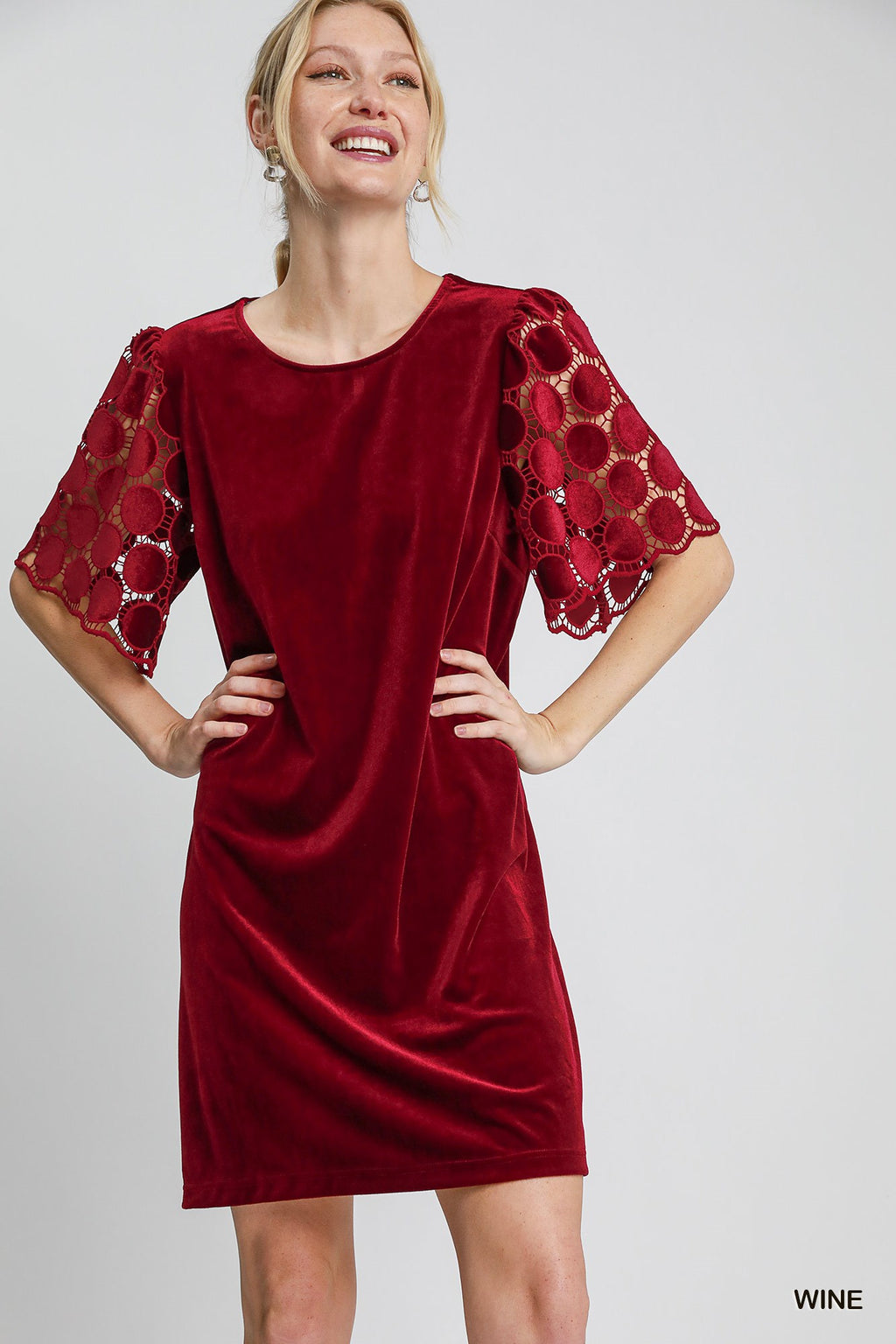 Velvet Shift Dress